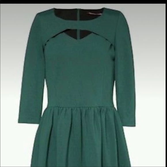 COMPTOIR DES COTONNIERS GREEN NAKLAVA DRESS Size: Small & in EXCELLENT CONDITION - Picture 2 of 7